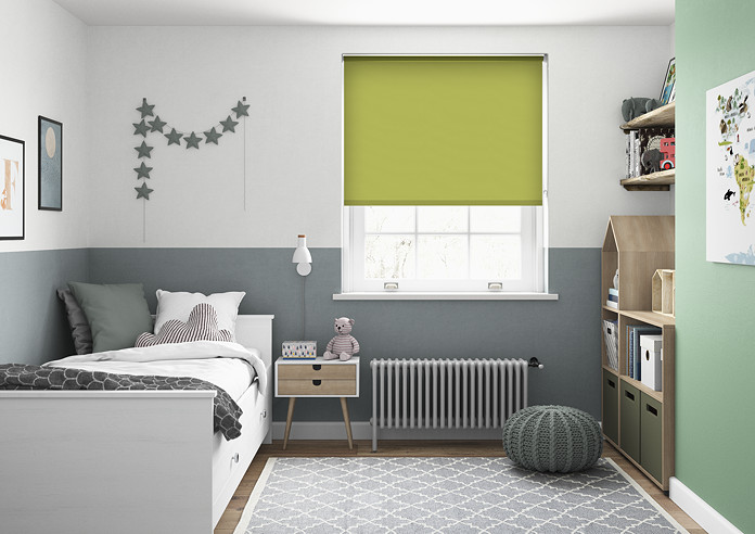 Palermo (Blackout), Zest - Motorised Roller Blind - Image 5